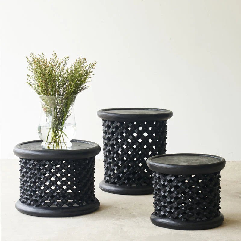 Bamilike Tables | Black - Karoo