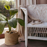 Rosy Brown Planter Basket from